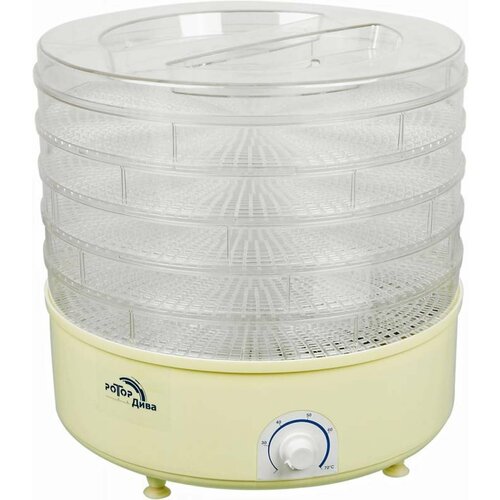 Сушка для фруктов и овощей Ротор Дива СШ-007-06 5под 520Вт прозрачный 559400₽