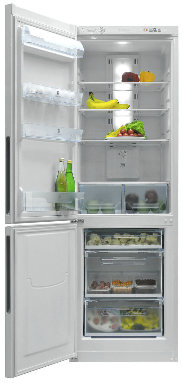 Двухкамерный холодильник Позис RK FNF-170 графит левый - фотография № 2