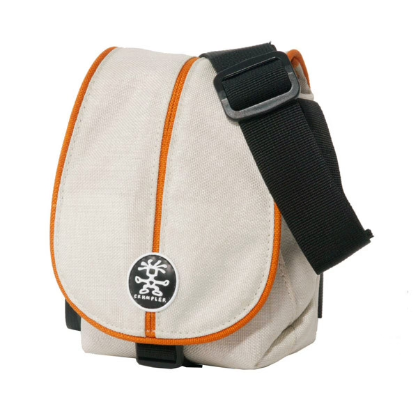 Сумка универсальная для фотокамеры и аксессуаров Crumpler Pretty boy White grey/Orange