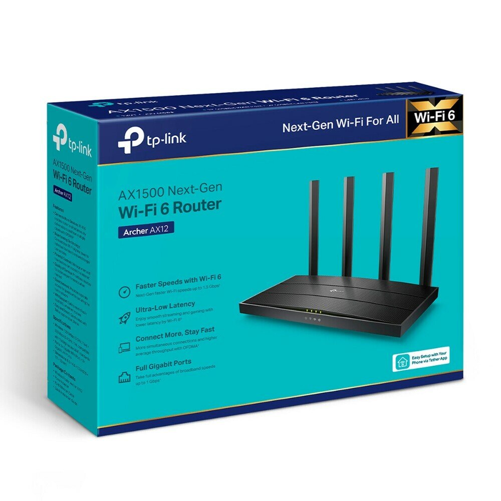 Роутер TP-LINK Archer AX12