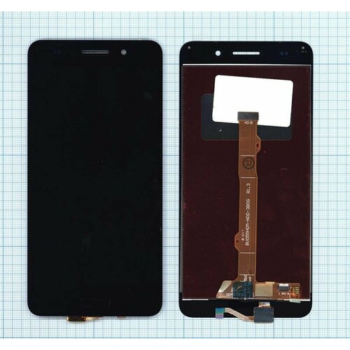 Модуль (матрица + тачскрин) AMPERIN для Huawei Honor 5A (D2LYO-L21) черный