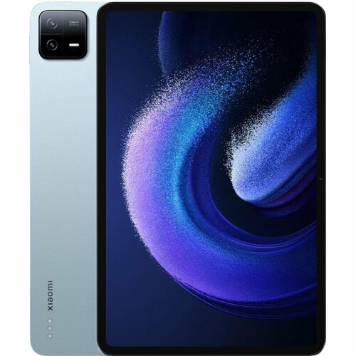 Планшет Xiaomi Pad 6 (23043RP34G) 11.0' IPS/ 3.2GHz 6GB/128GB Mist blue планшет xiaomi pad 5 11 6 128 гб wi fi белый