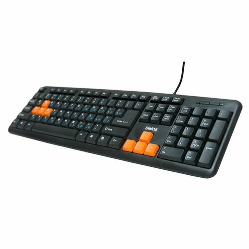 Клавиатура Dialog KS-020U черныйоранжевый 71500₽