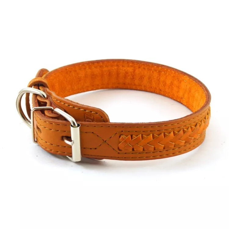 фото 063055 Ошейник 30*55 плетеный