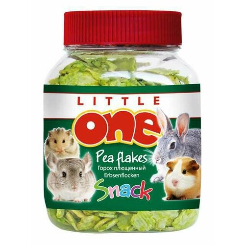 Little One (Литл Ван) - Лакомство для Грызунов Горох плющенный (Банка)