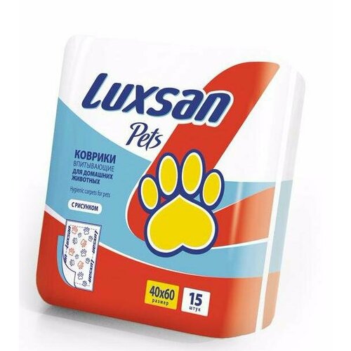 LUXSAN Premium коврик 40*60см для животных 15шт/уп.