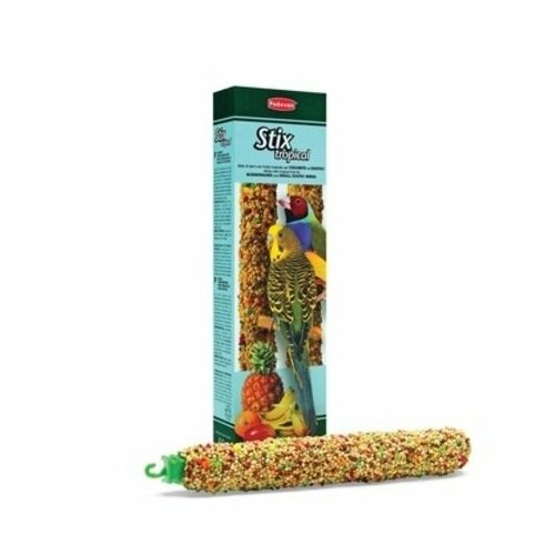 Padovan Stix Tropical - Палочки фруктовые для попугаев и экзотических птиц - 0,08 кг