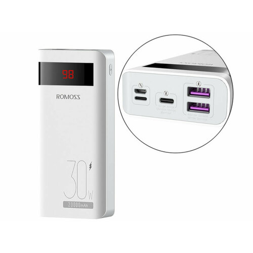 Внешний аккумулятор Romoss Power Bank Sense 6PS Pro 20000mAh 300600₽
