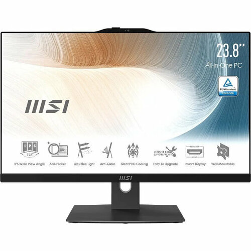 Моноблок MSI Modern AM242P 12M-471XRU 2381920x1080 матовыйIntel Core i5 1240P17Ghz16384Mb1000256SSDGbnoDVDInt Intel Iris Xe GraphicsC 10577100₽