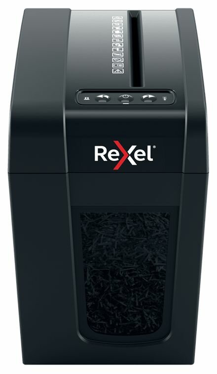 Уничтожитель бумаг REXEL SECURE X6 EU, P-4, 4x40 мм, 6 лист. одновременно, 10л [2020122eu] - фото №5