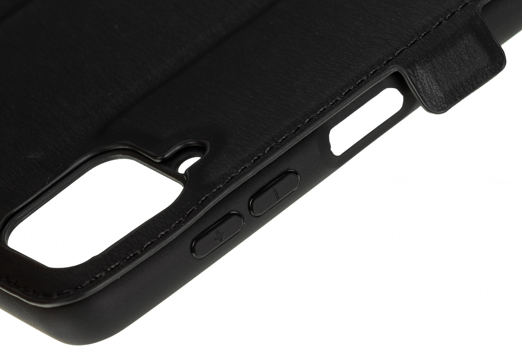 Чехол (флип-кейс) DF sFlip-75, для Samsung Galaxy A12, черный [df ] - фото №11