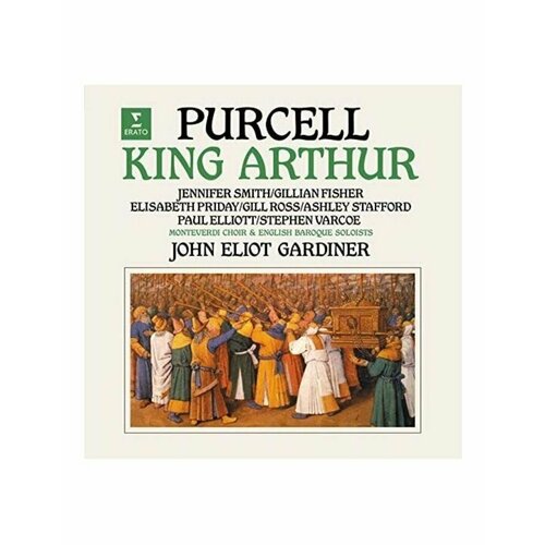 Виниловая пластинка Gardiner, John Eliot, Purcell: King Arthur (5054197452543) виниловая пластинка erato john eliot gardiner – handel water music