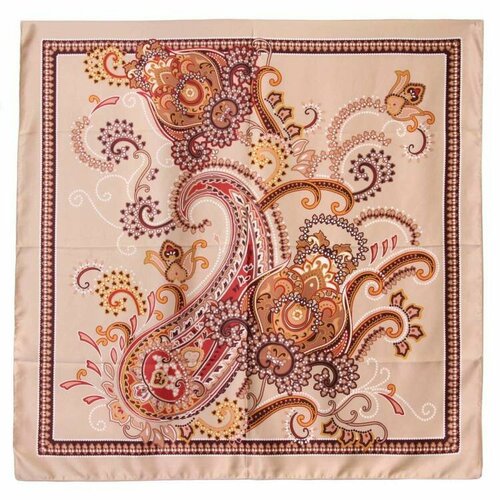 фото Платок roby foulards,90х90 см, красный