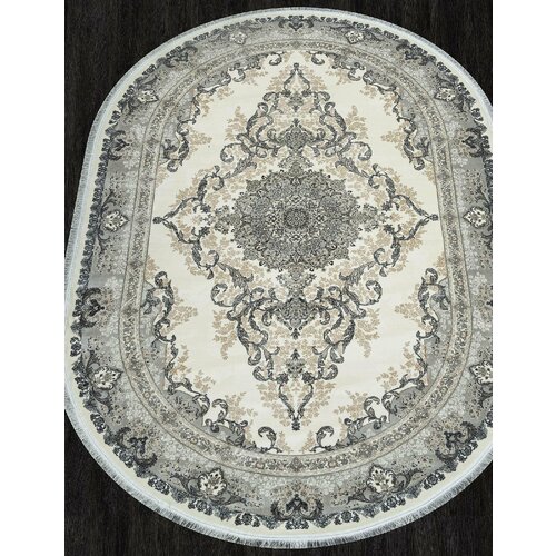 Ковер KASHAN-A 752085 000 Овал C бахромой 2 x 3 м.