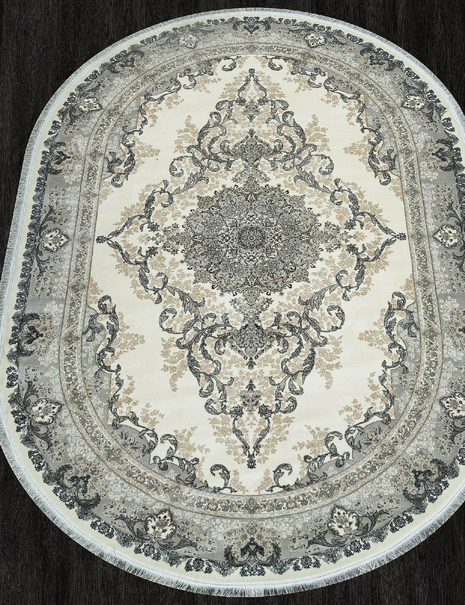 фото IRANOS, Иран Ковер KASHAN 752085 000 Овал 1.5x2.25 м.