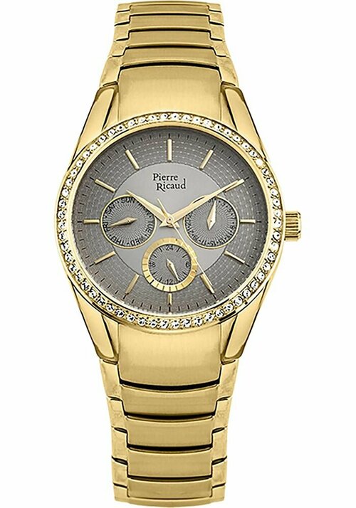 Наручные часы Pierre Ricaud Часы Pierre Ricaud P21032.1117QFZ, золотой