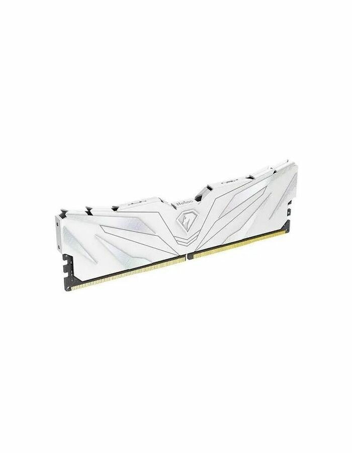 Модуль памяти DDR 4 DIMM 8Gb PC28800 3600Mhz Netac Shadow II NTSWD4P36SP-08W C18 White с радиатором