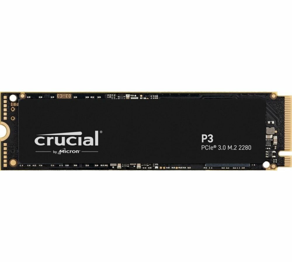 Накопитель SSD Crucial P3 3.0 x4 1000Гб (CT1000P3SSD8)