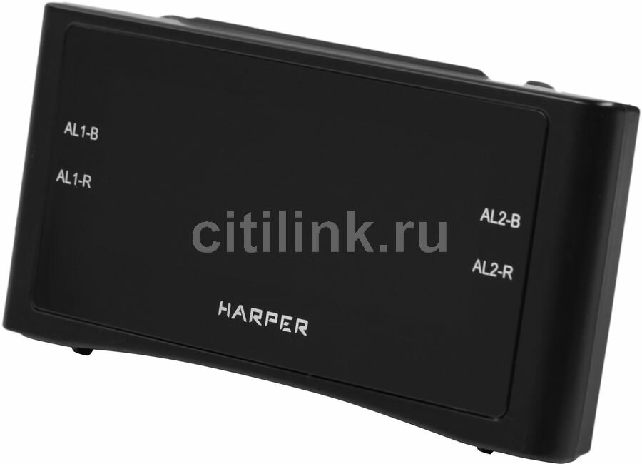 Радиобудильник HARPER HCLK-1006, черный