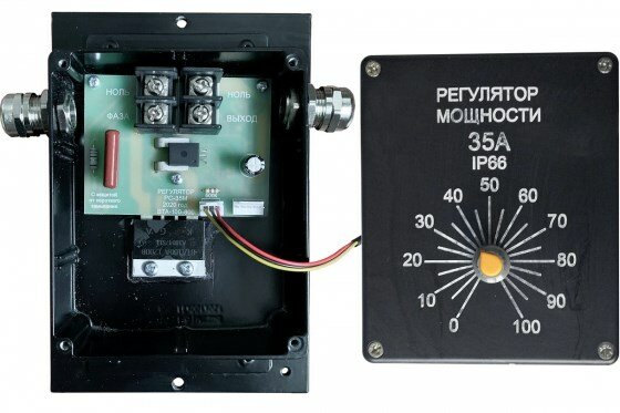 НТК электроника Регулятор мощности РС-35М (цифровой диммер 35А/IP66)