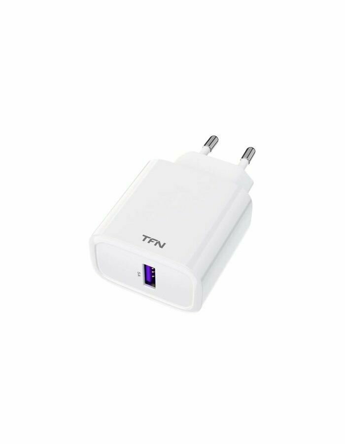 Сетевое зарядное устройство TFN Rapid, USB, 5A, белый - фото №6
