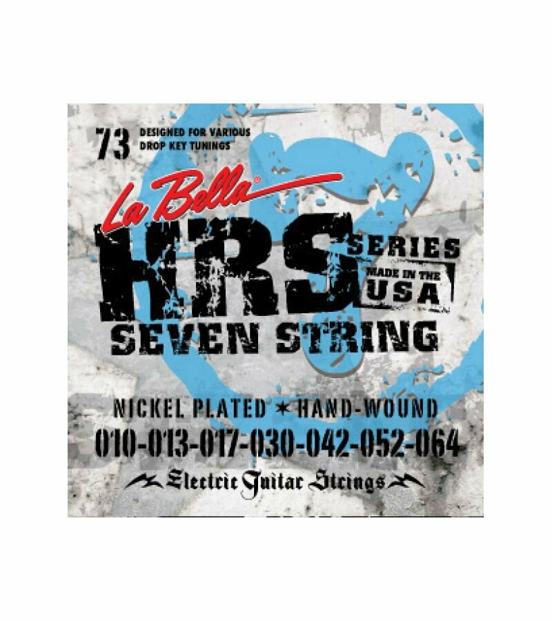 Струны La Bella 7-string HRS 10-64 (HRS-73) — фото 1