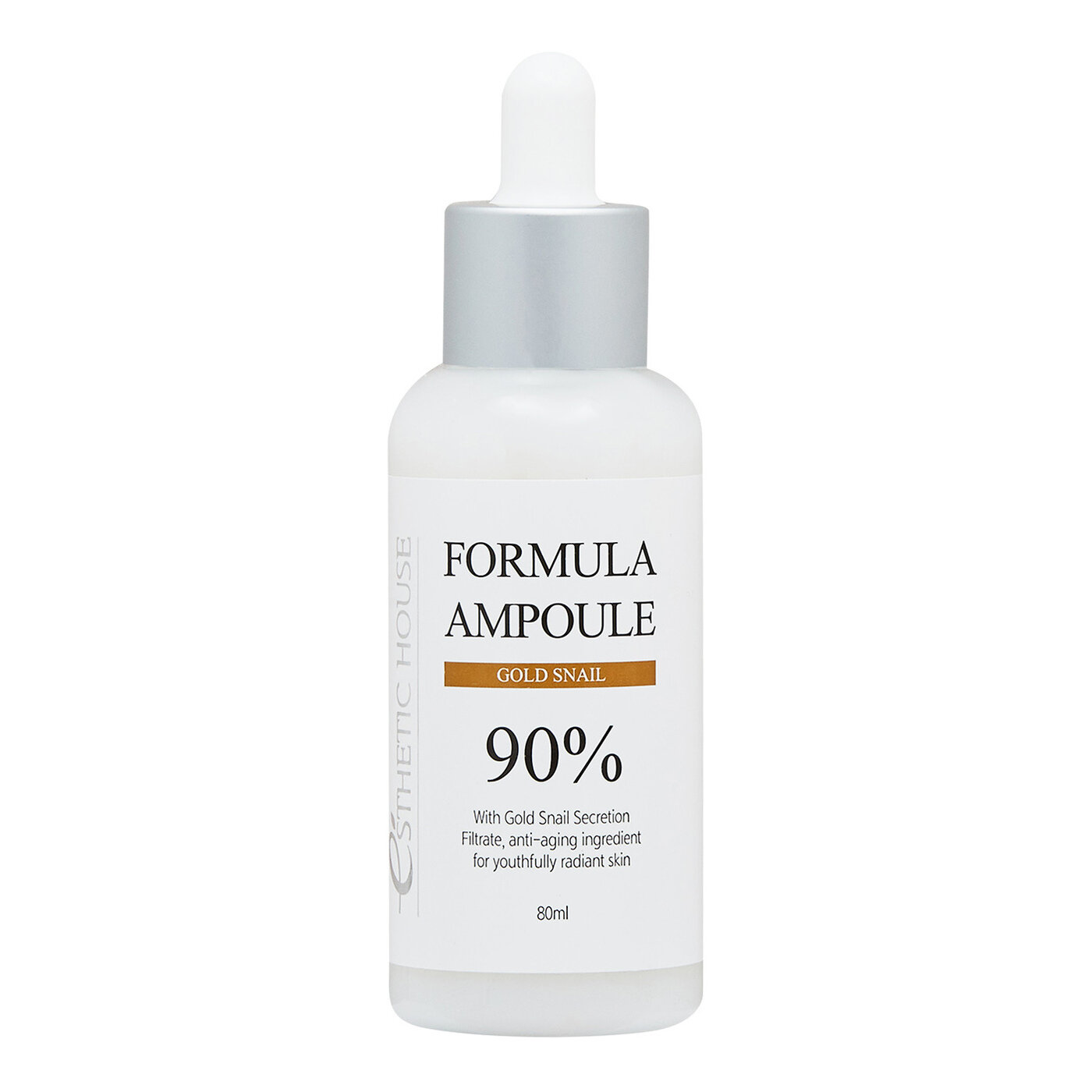 Esthetic House Formula Ampoule Gold Snail 90% Сыворотка для лица с золотом и экстрактом слизи улитки 80 мл