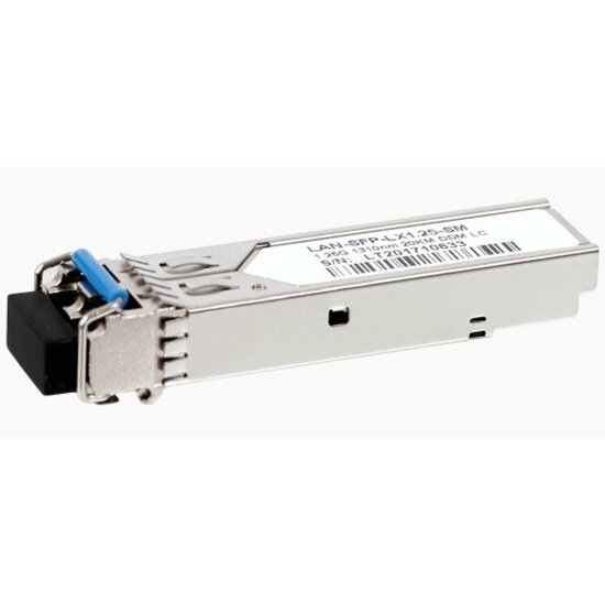 Модуль Lanmaster SFP LX 20км, 1310нм, SM, duplex LC, 1.25Gbps, DDM (LAN-SFP-LX1.25-SM)