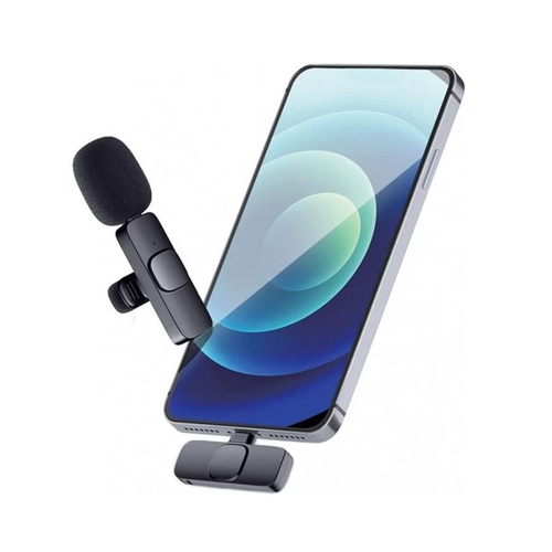 Беспроводной петличный микрофон для Iphone Ipad черный 99900₽