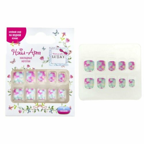 Набор Нэйл-Арт Firework 10 накладных ногтей водная клеевая основа 310 лет 585₽