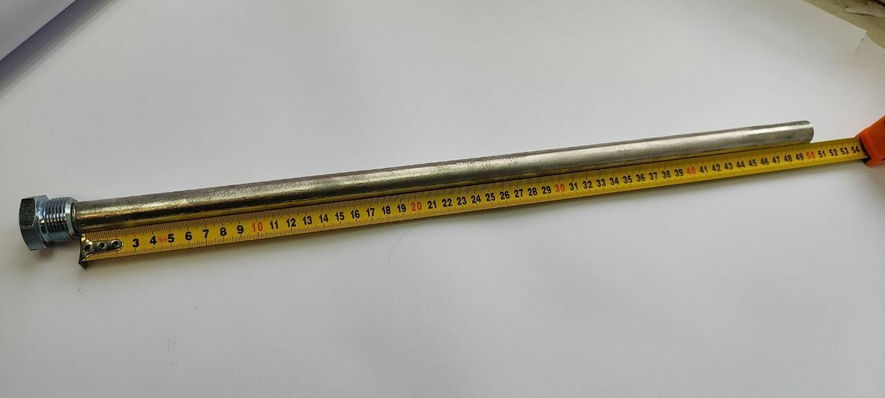 Универсальный магниевый анод бойлера 20(18)x500x3/4 - Заглушка