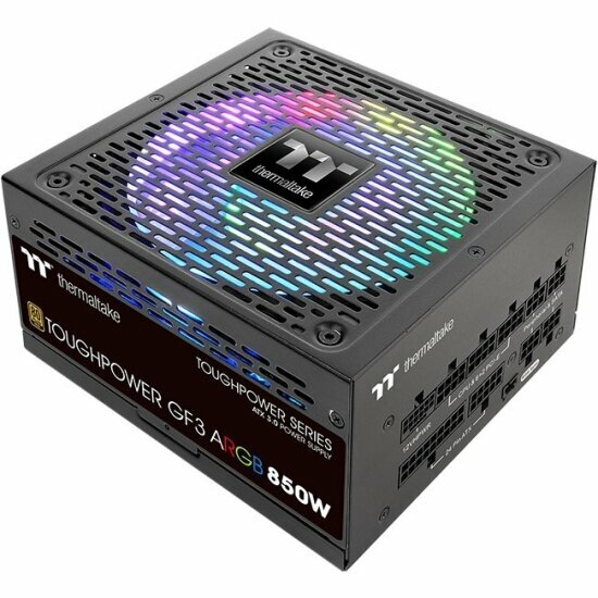 Блок питания Thermaltake Toughpower GF3 ARGB, 850W, 80+ Gold, ATX3.0 (PS-TPD-0850F4FAGE-1)
