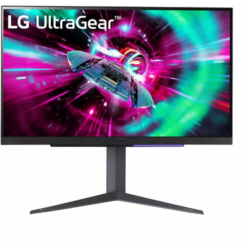 LG Монитор LG 27 UltraGear 27GR93U-B черный IPS LED 16:9 HDMI матовая HAS Piv 1000:1 320cd 178гр/178гр 3840x2160 144Hz G-Sync DP UHD USB 6.4кг