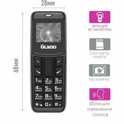Мобильный телефон Olmio A02 Чёрный