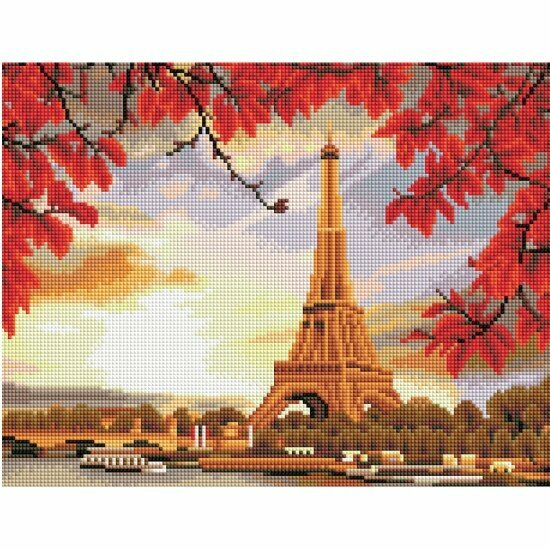 Алмазная мозаика Три Совы Париж 30*40 см