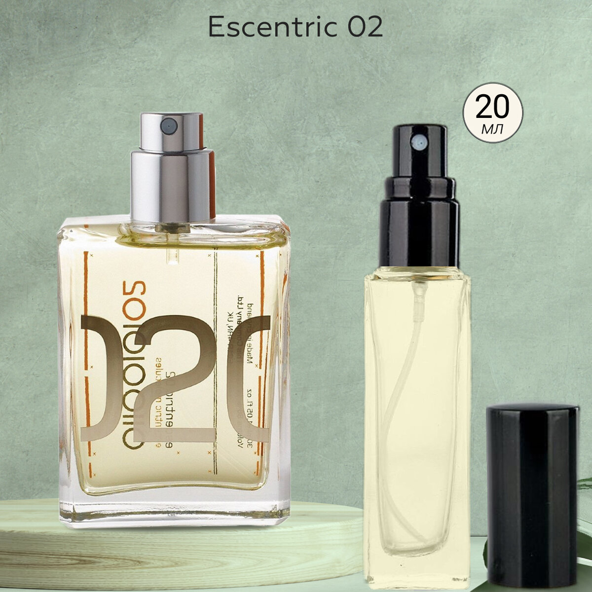 Gratus Parfum Escentric 02 духи унисекс масляные 20 мл (спрей) + подарок