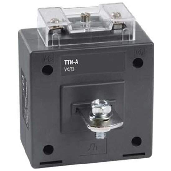 Трансформатор тока Iek ТТИ-А 100/5А кл. точн. 0.5 5В. А, ITT10-2-05-0100