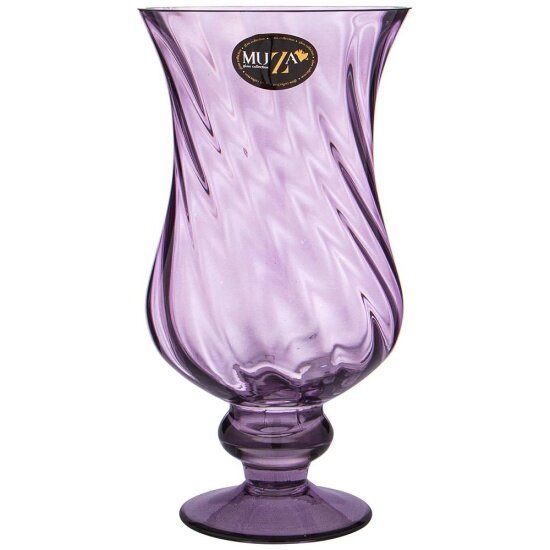 Ваза Muza "elegia lavender" высота 27 см