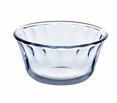 Форма для выпечки десерта PYREX, порционная, D=10см, круглая, жаропрочное стекло — фото 1