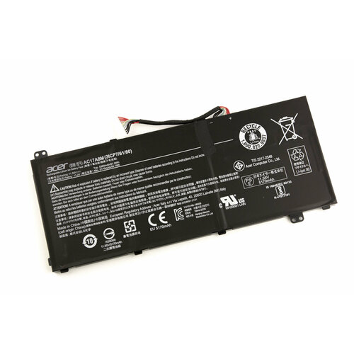 Аккумулятор для Acer SP314 A514 (11.55V 5360mAh) p/n: AC17A8M 5 шт лот новый оригинальный трансивер tja1028t 5v0 10 tja1028t 51 tja1028 51 1028 51 или tja1028t 5v0 20 1028 52 или tja1028tk sop 8