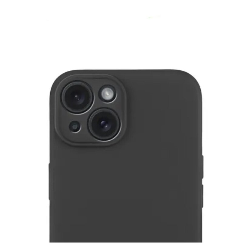 Чехол матовый для Apple iPhone 15, черный