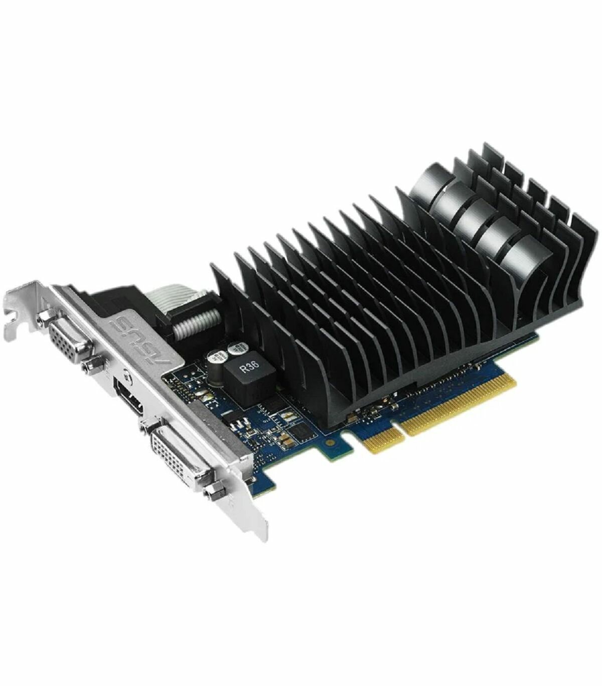 Видеокарта Asus GeForce GT730 Silent 2ГБ (GT730-SL-2GD3-BRK-EVO)