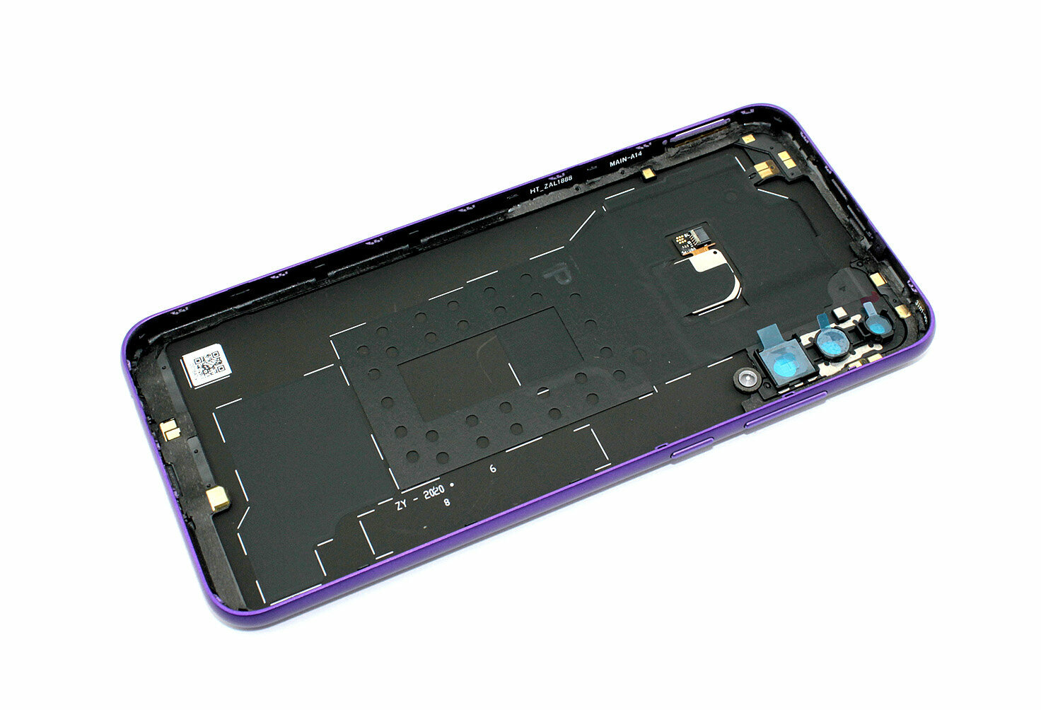 Задняя крышка OEM для Huawei Nova Y6P (Service Pack 02353QQX) фиолетовая