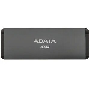 Твердотельный диск 256GB A-DATA SE760, External, USB 3.2 Type-C, [R/W -1000/- MB/s] 3D-NAND, титановый серый