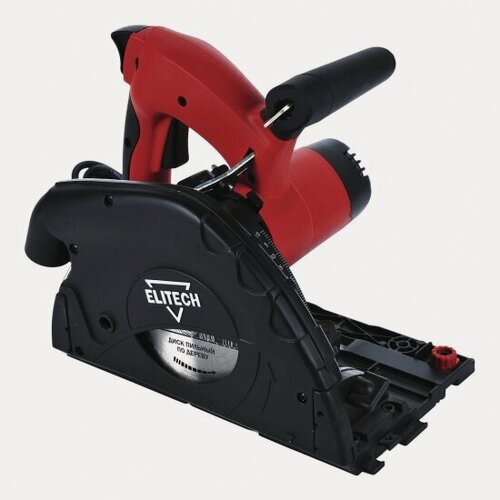 Изображение товара Пила дисковая погружная Elitech ПД 1675П + шина 1.4 м