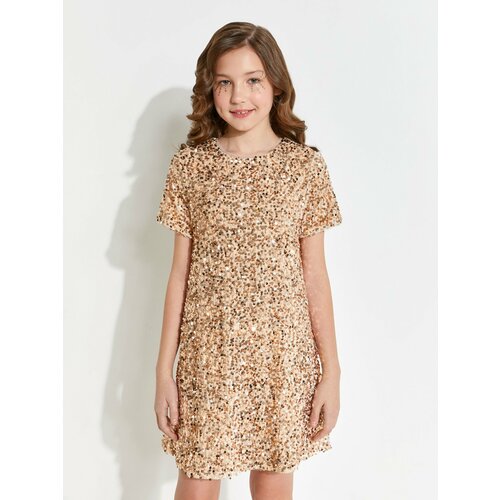 фото Платье acoola, размер 158, золотой