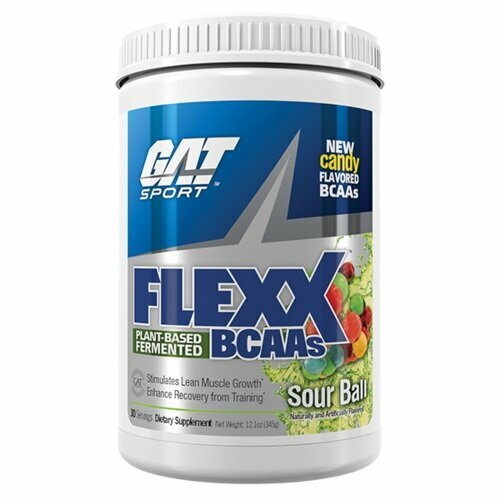 GAT FLEXX BCAA'S 30 порций (390г.), SOUR BALL