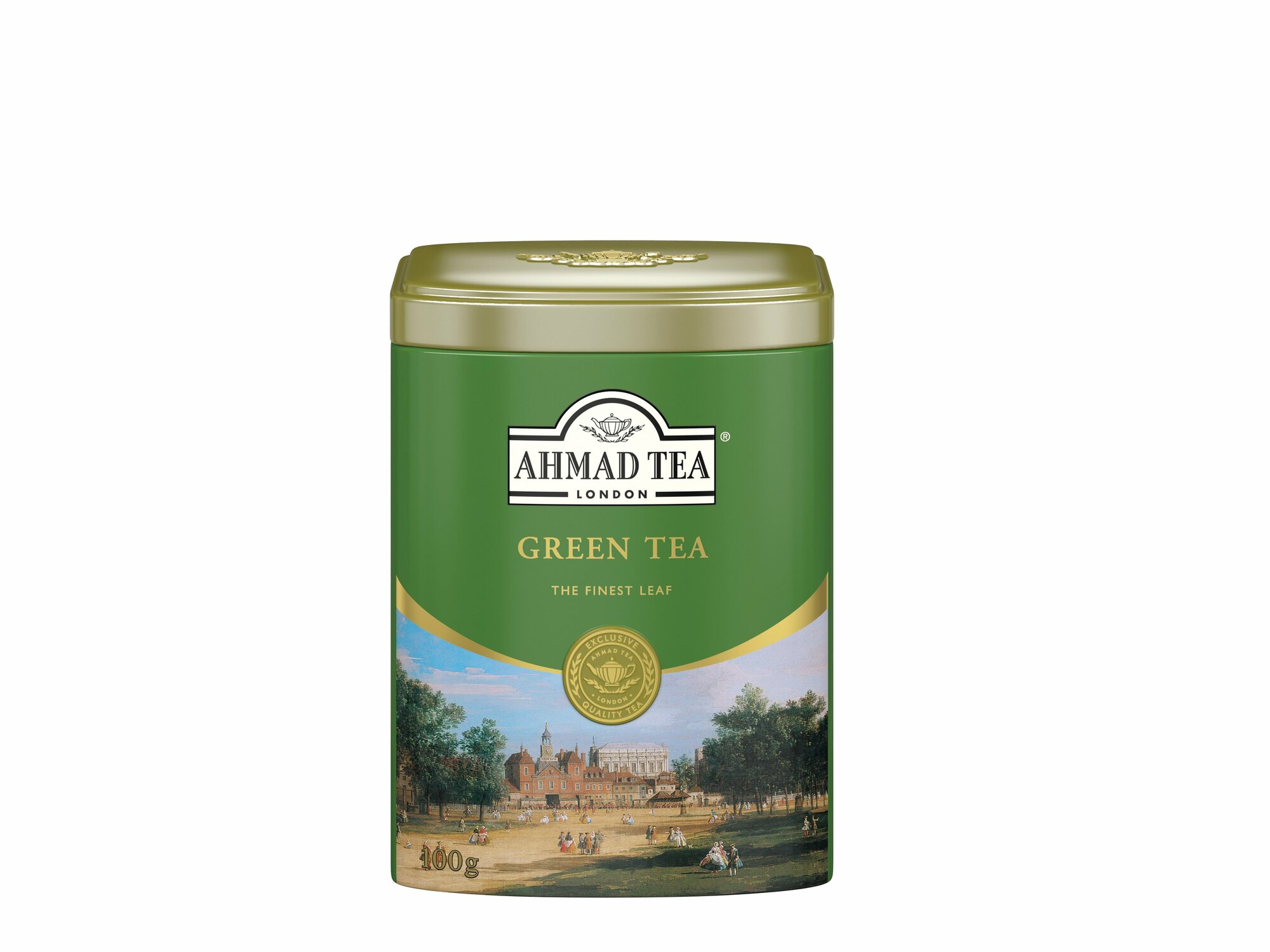 Чай "Ahmad Tea", Зеленый чай, металлическая банка, 100гр