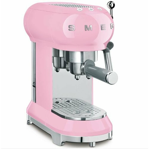 Кофемашина-эспрессо розовая Smeg ECF01PKEU 5999000₽