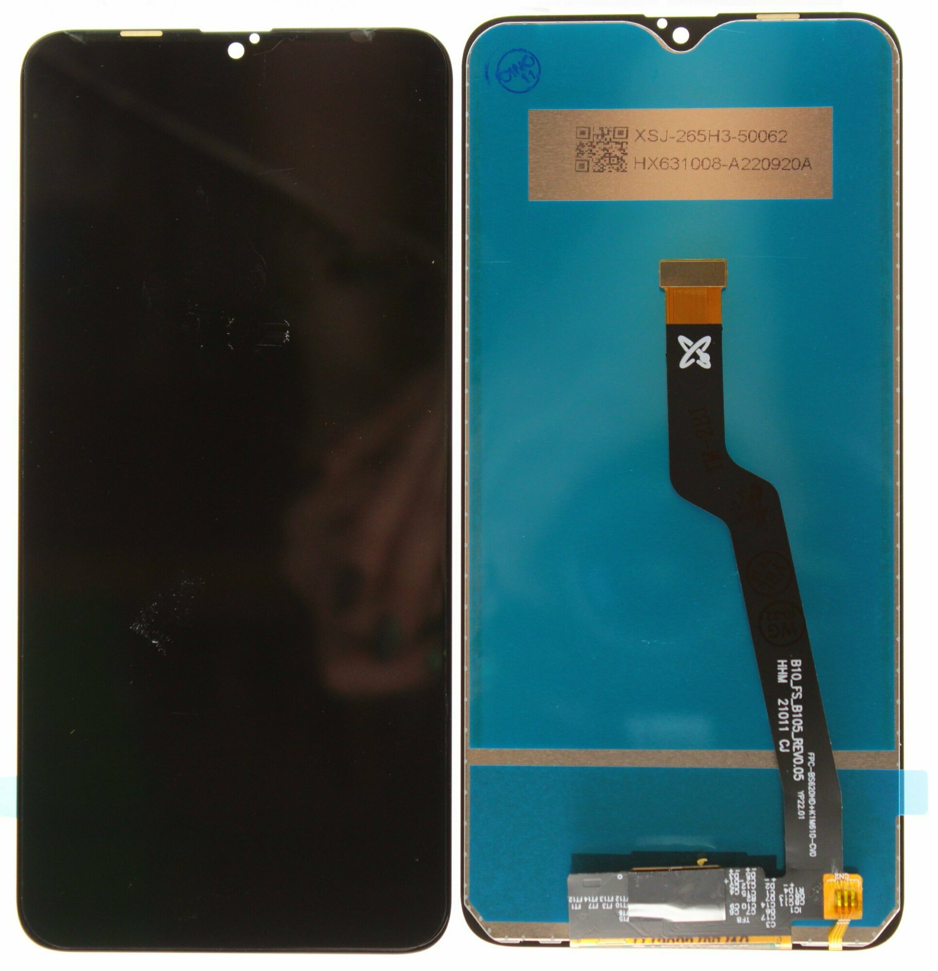 Дисплей для Samsung Galaxy A10/M10 (A105F/M105F) Черный In-Cell